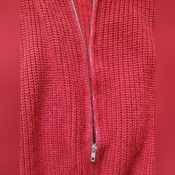 Knit Zip Up Hoodie - Picture 7 of 7